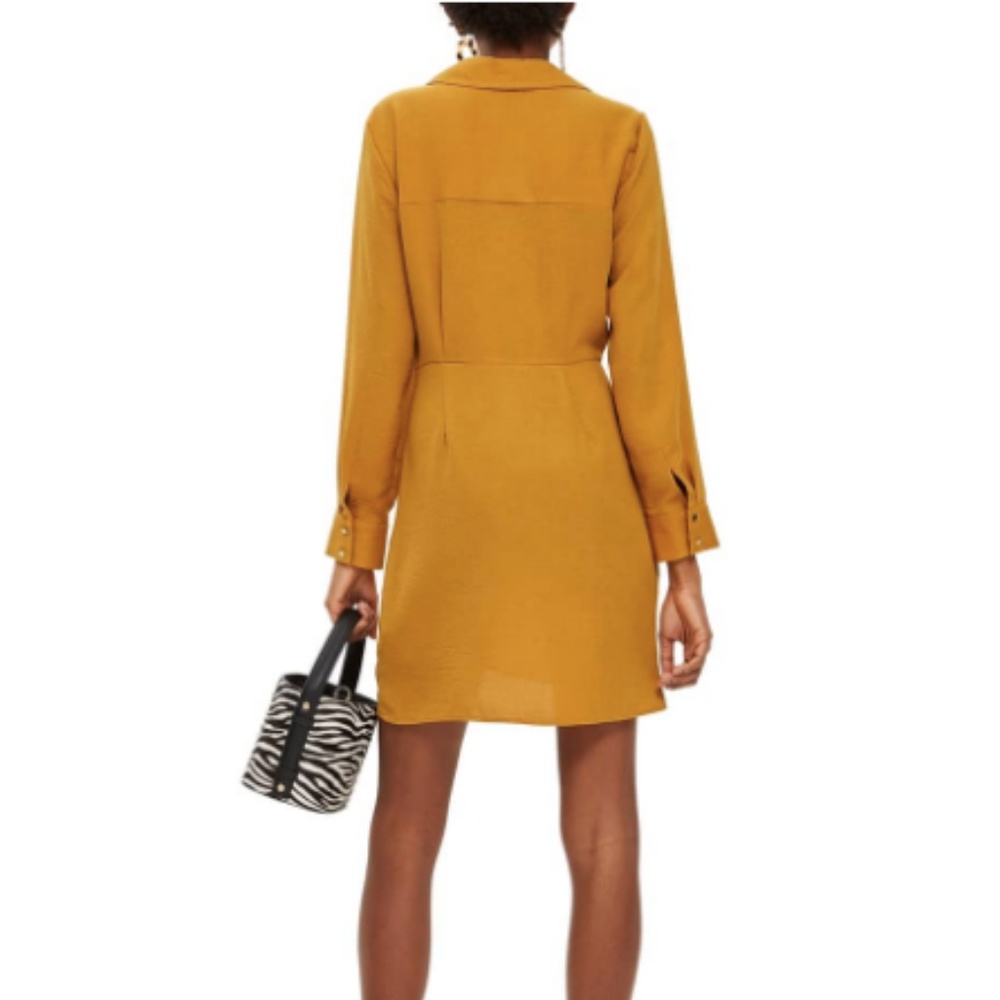 SOLD! Topshop Obsession Twist Mini Dress - Picture 5 of 6